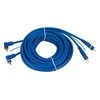 Blow Oem Kabelis 2xRCA kampinis 6mm 5m