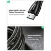 Kabelis HDMI-HDMI kištukai 2m (HDMI 2.1 8K@60Hz 48Gbps) juodas su nailoniniu šarvu HD140 UGREEN