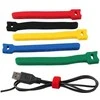 Oem Kabelių laikiklis - įvairių spalvų - Velcro kabelių raištis - 110x10mm - 50vnt