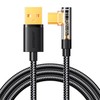 Kampinis kabelis prie USB-A / Type-C / 3A / 1.2 m Joyroom S-UC027A6 (juodas)