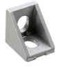 Grąžtas Oem Kampinis laikiklis 20x20mm M4 aliuminio profiliams 2020 - TSLOT, T-NUT, TNUT - 2x varžtai ir veržlės