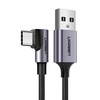 Kampinis USB-C laidas UGREEN US284 3A 3m