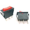 Oem KCD3-1 3 padėčių bistabilus svirties jungiklis IRS-103-3C – ON/OFF/ON 15A- 230V – 3 PIN