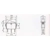 Oem KCD3-101N raktinis jungiklis – ON/OFF – 3 PIN – žalias