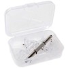 Oem Keičiamų nosies pagalvėlių rinkinys 6.7x13.1 mm akiniams - 5 poros - silikoninės nosies pagalvėlės - G14