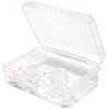 Oem Keičiamų nosies pagalvėlių rinkinys 6.7x13.1 mm akiniams - 5 poros - silikoninės nosies pagalvėlės - G14