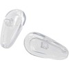 Oem Keičiamų nosies pagalvėlių rinkinys 6.7x13.1 mm akiniams - 5 poros - silikoninės nosies pagalvėlės - G14