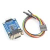 Keitiklis RS232, UART su jungtimi DB9, SP3232 3.3V/5V, Waveshare 3965
