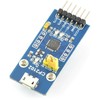 Keitiklis USB-UART CP2102, microUSB prievadas, Waveshare 11325