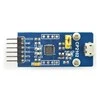 Keitiklis USB-UART CP2102, microUSB prievadas, Waveshare 11325
