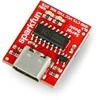 Keitiklis USB-UART FTDI CH340C 3.3 / 5 V USB tipo C, SparkFun DEV-15096