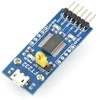 Keitiklis USB-UART FTDI FT232RL, microUSB prievadas, Waveshare 11324