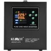 KEMOT PROsinus-2000 avarinis maitinimo šaltinis, grynos sinusinės bangos keitiklis su įkrovimo funkcija 12V 230V 2000VA/1200W