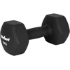Hantelki HEX 2x10kg neopreno ketaus hanteliai, REBEL ACTIVE