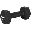 Hantelki HEX 2x6kg neopreno ketaus hanteliai, REBEL ACTIVE