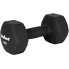 Hantelki HEX 2x9kg neopreno ketaus hanteliai, REBEL ACTIVE