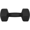 Hantelki HEX 2x9kg neopreno ketaus hanteliai, REBEL ACTIVE