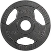 Ketaus olimpinių svarmenų rinkinys 4x5kg, 51mm skylė, plokštelė su rankenomis, REBEL ACTIVE