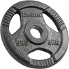 Ketaus olimpinių svarmenų rinkinys 4x5kg, 51mm skylė, plokštelė su rankenomis, REBEL ACTIVE