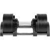 Ketaus reguliuojamo svorio automatinis hantelis 24 kg, 2kg žingsniai, REBEL ACTIVE