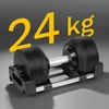Ketaus reguliuojamo svorio automatinis hantelis 24 kg, 1kg žingsniu, REBEL ACTIVE