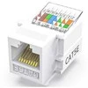 Keystone RJ45 UTP CAT5E Keystone lizdas – LAN UTP lizdas be įrankių
