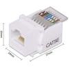 Keystone RJ45 UTP CAT5E Keystone lizdas – LAN UTP lizdas be įrankių
