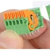 Oem KF141V bevaržė gnybtų jungtis - 4 kontaktų - PCB litavimui - greitoji jungtis