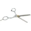Hairdressing scissors for shading deglossing