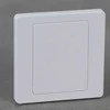 Oem Kištukinio lizdo dangtelis - lizdo kištukas su rėmeliu - 85x85mm - baltas