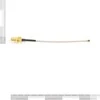 Kištukinis antenos adapteris RP-SMA, U.FL, 10cm, SparkFun WRL-00662