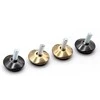 Oem Koja su jungtimi 35x18mm aukso spalvos - baldų kojelė M8 - reguliuojama koja baldams