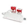 Kompiuteris Raspberry Pi 400 su klaviatūra US 4GB 1.8GHz + oficialūs priedai