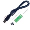 Komplektas spalvą keičiančiai LED lempai surinkti - USB - Kitronik 2131