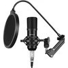 Kondensatoriaus mikrofonas Puluz PU612B Studio Broadcast