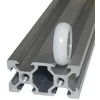 Oem Kreipiantis ratas 6x28x8mm - 6mm ašis - nailonas - guoliai - 3D spausdinimo mašinoms ir mašinoms