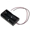 Oem Krepšelis 2xAA baterijoms (R6 1.5V) - krepšelis su laidais