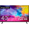 Televizorius Kruger & Matz 40" FHD Google TV DVB-T2/T/C H.265 HEVC TV