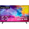 Televizorius Kruger &amp; Matz 50" UHD Google TV DVB-T2/T/C H.265 HEVC TV
