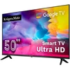 Televizorius Kruger &amp; Matz 50" UHD Google TV DVB-T2/T/C H.265 HEVC TV