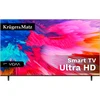 Kruger & Matz Televizorius „KrugerMatz“ 65 colių UHD išmanusis DVB-T2/S2 H.265 Hevc televizorius