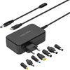 Kruger & Matz Maitinimo šaltinis KrugerMatz 90W universalus maitinimo šaltinis su „Power Delivery“ funkcija, 7 antgaliai