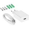Kruger & Matz Connect C180 lauko WiFi kamera su 2 PTZ objektyvais, 360° 2K vaizdo stebėjimo sistema, Tuya Smart Life, spalvota nakties vaizdo stebėjimo sistema, garsas, dirbtinis intelektas
