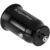 Kruger &amp; Matz dvigubas USB 3100 mA automobilinis įkroviklis su Quick Charge 3.0 ir maitinimo tiekimu