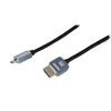 Kruger &amp; Matz MicroHDMI - HDMI kabelis 1.8m