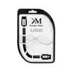 Kruger &amp; Matz USB - micro USB kabelis 1m