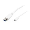 Blow kabelis USB 3.0 A - USB-C 1m - Baltas