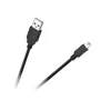 Cabletech USB - mini USB kabelis 1.8m Juodas