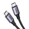 Laidas USB-C į USB-C UGREEN 15311, 1m (pilkas)