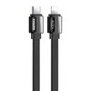 Laidas USB-C-lightning Remax Platinum Pro, RC-C050, 20W (juodas)